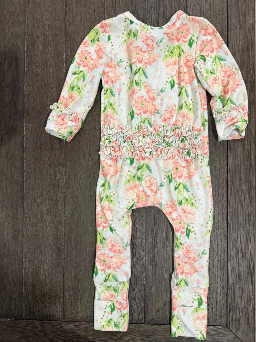 SweetHoney Pajamas with Pink Floral Accents